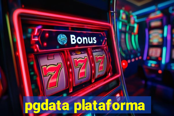 pgdata plataforma